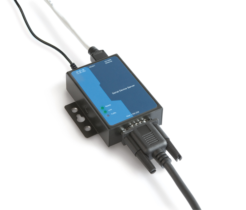 Integrer måleenheder i dit Ethernet-netværk med vores RS-232 til IP-adapter.