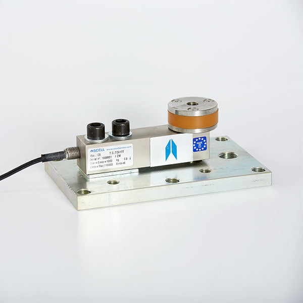 Vulkollan shock absorber mounting