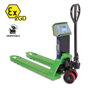 Palleløfter med vægt ATEX-zoner 1/21 og 2/22 - op til 2000 kg — TPW EX 2GD