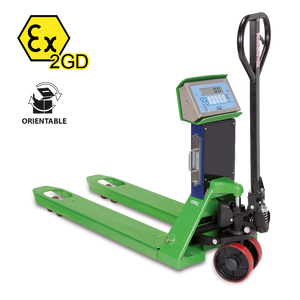 "Dini Argeo" TPW EX 2GD ATEX Pallevognsvægt Zoner 1/21 & 2/22