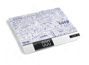 Køkkenvægt m/ unikt design og sikkerhedsglas - op til 15 kg —  FGE 10K-3S05